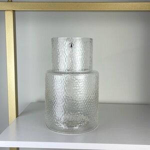 IKEA Elegant Clear Glass Large Vase-Handmade Quality
